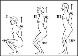 Entrenamiento Isométrico o Estático de la Fuerza - Sentadilla