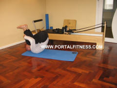 Pilates Mat: Balancín. Posición 5