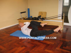 Abdominales Cruzados Posición 4. Curso de Pilates Mat