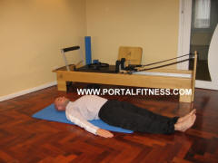 Navajas. Posición 1. Curso de Pilates Mat