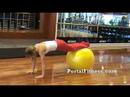 Portal Fitness te presenta en este video a la Profesora Nevenka Magistes, quién nos explica una de las técnica para realizar abdominales con la pelota de Fit. Ball.