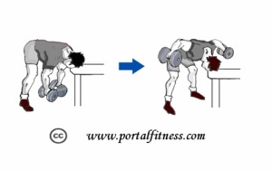 Deltoides Posterior con Mancuernas