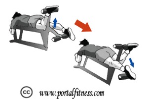 Bíceps Femoral en Máquina a 1 Pierna