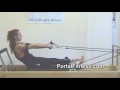 Ejercicios de Pilates con poleas para abdominales y columna