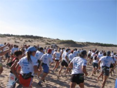 Comparación de los entrenamientos preparatorios para carreras cortas, medianas y largas.