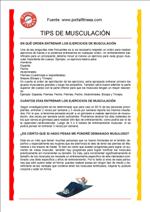 Tips de Musculación