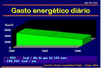 El Juego es algo serio. Gasto energético diario