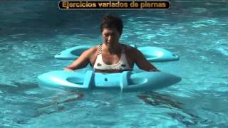 30 ejercicios para realizar fitness acuático con bicicleta "velaquagym"