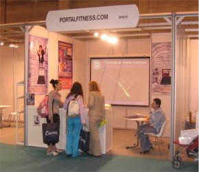 PortalFitness presente en la Feria de Fitness de Madrid 2009