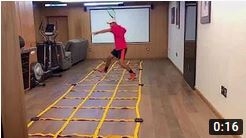 Video: Ejercicios de coordinación para realizar en entrenamientos de tenis