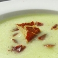 Receta de sopa de melón con jamón
