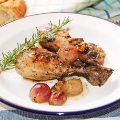 Receta: pollo a la cazuela con uvas