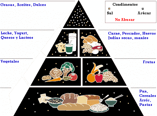 Pirmide nutrcional de los alimentosi