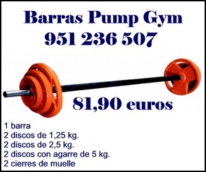 Barras Pump Gym