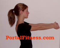 Stretching pnf para pectorales