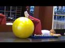 La Profesora Nevenka Magister, nos explica una serie de ejercicios, de nivel inicial, para el fortalecimiento de Glúteos y abdominales con la pelota de Fit Ball.